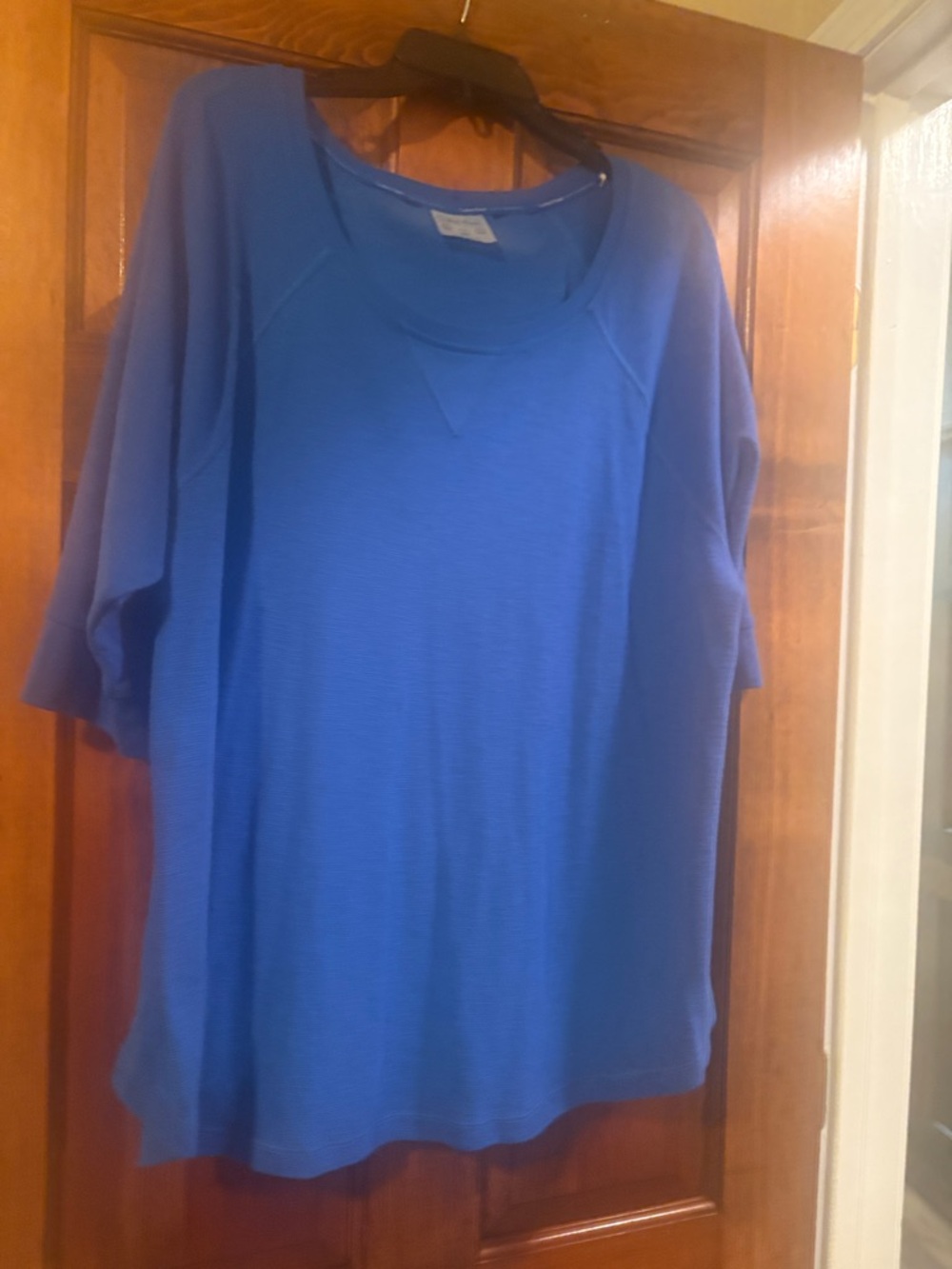 Calvin Klein Royal Blue Casual Tunic Top